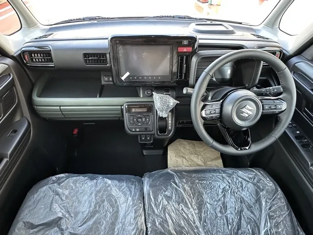 スペーシア(スズキ)ハイブリッドXZターボ 全方位ナビ 4WD届出済未使用車 6