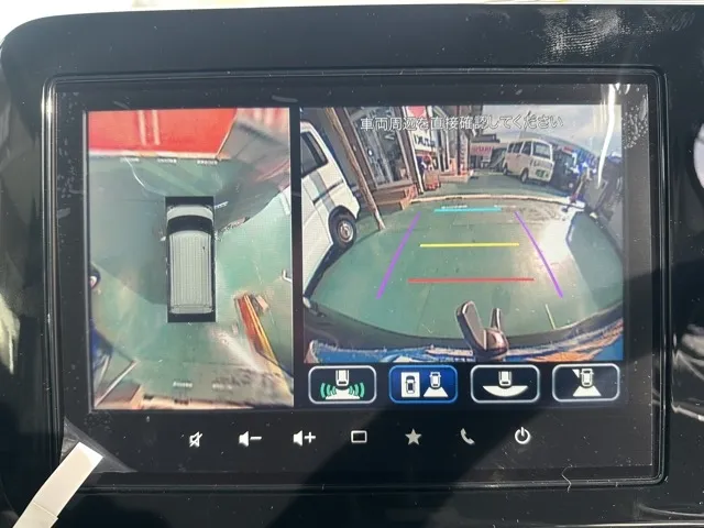 スペーシア(スズキ)ハイブリッドXSターボ 全方位ナビ届出済未使用車 20