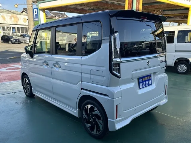 スペーシア(スズキ)ハイブリッドXSターボ 4WD届出済未使用車 2