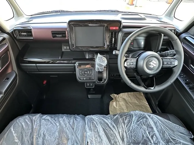 スペーシア(スズキ)ハイブリッドXSターボ 4WD届出済未使用車 6