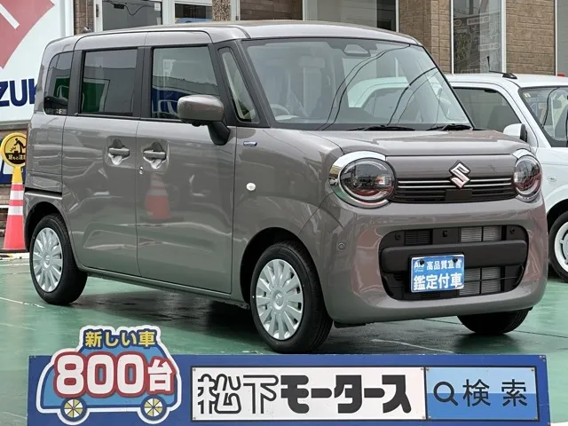 ワゴンＲスマイル(スズキ)ハイブリッドS 全方位ナビ新車見本展示無 0