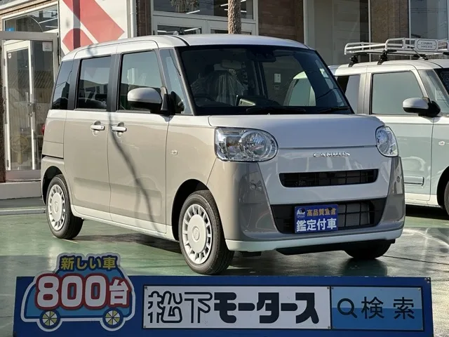 キャンバス(ダイハツ)ストライプスX ９インチDオーディオ届出済未使用車 0