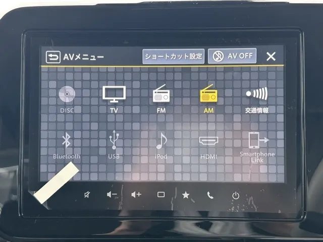 ワゴンＲスマイル(スズキ)ハイブリッドS 全方位ナビ届出済未使用車 22