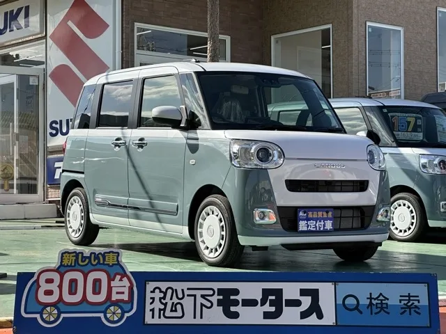 キャンバス(ダイハツ)ストライプスG ９インチDオーディオ届出済未使用車 0