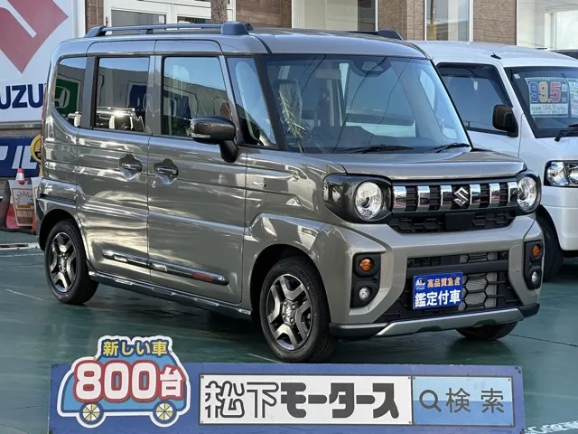 スペーシア(スズキ)ハイブリッドＸＺターボ届出済未使用車 0