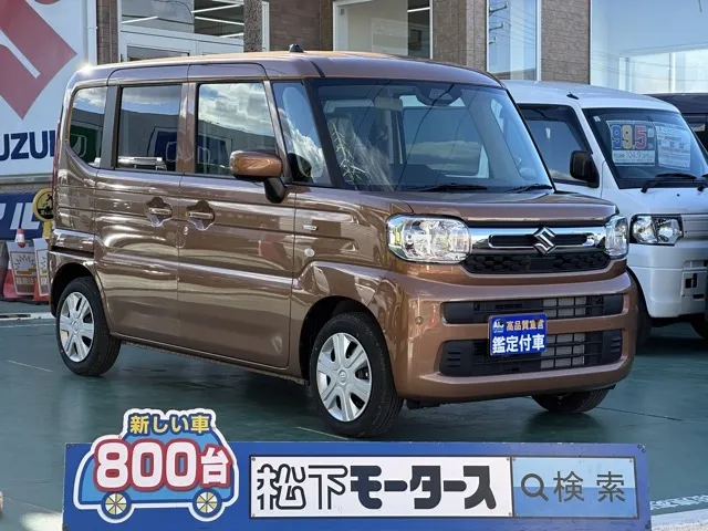 スペーシア(スズキ)ハイブリッドG届出済未使用車 0