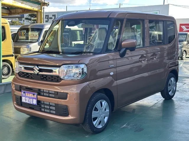 スペーシア(スズキ)ハイブリッドG届出済未使用車 1