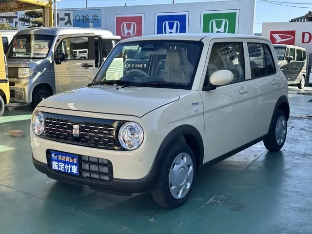 ラパン(スズキ)ハイブリッドL届出済未使用車 1