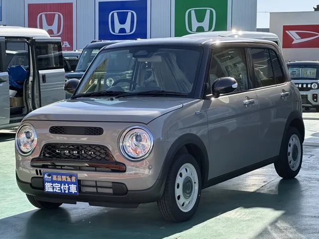ラパン(スズキ)ハイブリッドX届出済未使用車 1