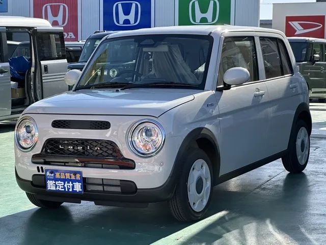 ラパン(スズキ)ハイブリッドL届出済未使用車 1