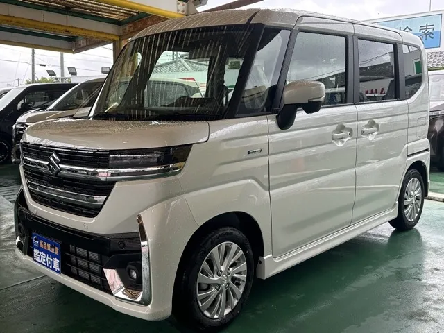 スペーシア(スズキ)ハイブリッドGS 全方位ナビ届出済未使用車 1