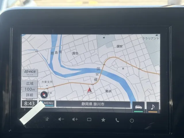 スペーシア(スズキ)ハイブリッドXS 全方位ナビ届出済未使用車 17