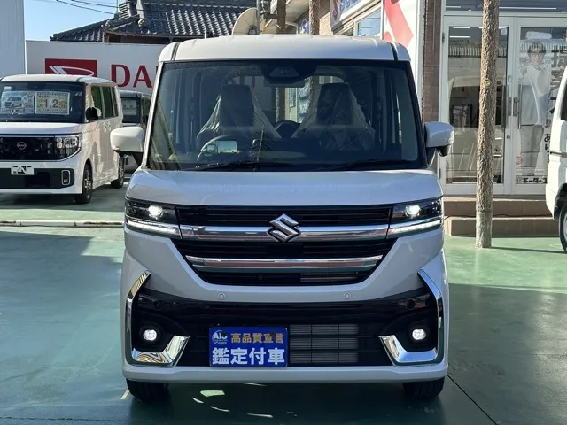 スペーシア(スズキ)ハイブリッドXS 全方位ナビ届出済未使用車 29