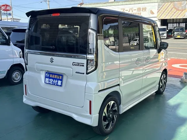 スペーシア(スズキ)ハイブリッドXS 全方位ナビ届出済未使用車 10