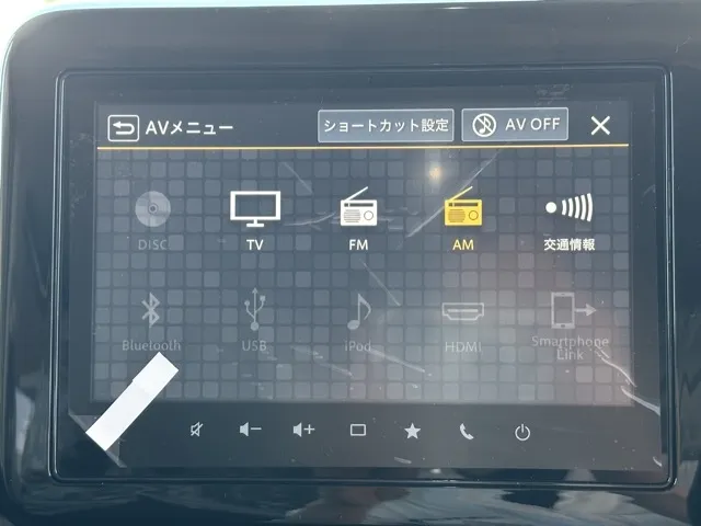 スペーシア(スズキ)ハイブリッドXS 全方位ナビ届出済未使用車 19