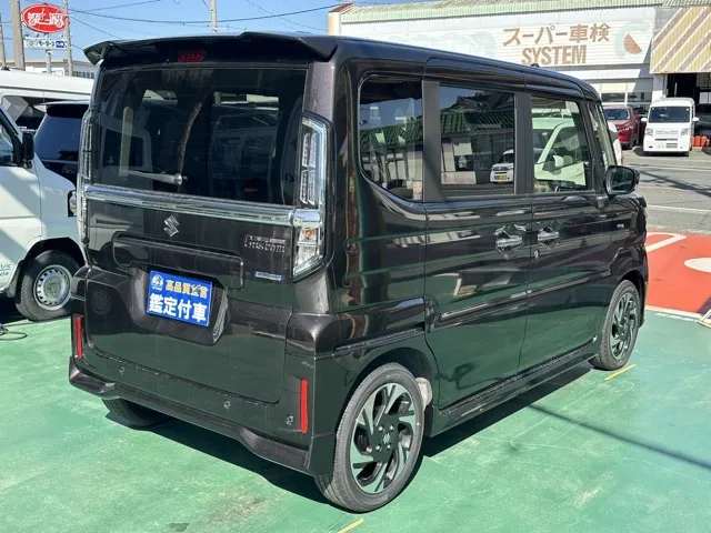スペーシア(スズキ)ハイブリッドXSターボ届出済未使用車 11