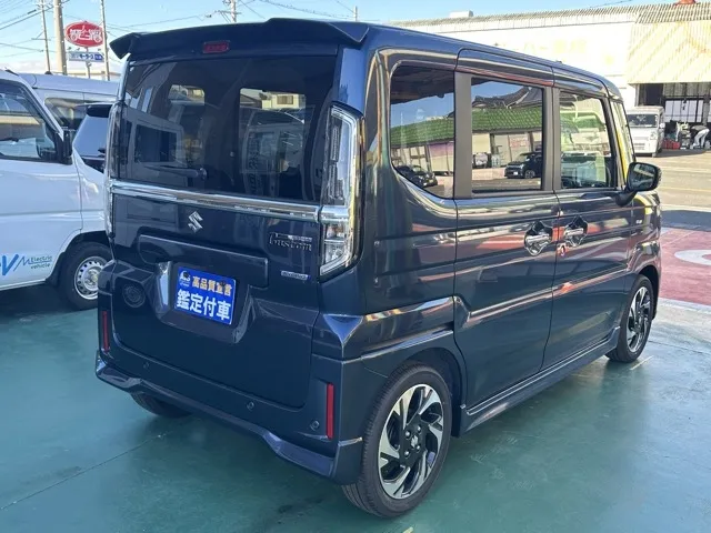 スペーシア(スズキ)ハイブリッドXSターボ届出済未使用車 12