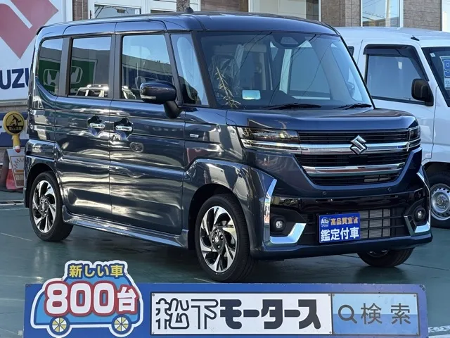 スペーシア(スズキ)ハイブリッドXSターボ届出済未使用車 0