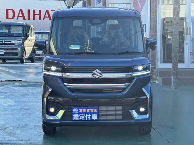 スペーシア(スズキ)ハイブリッドXSターボ届出済未使用車 27