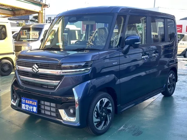 スペーシア(スズキ)ハイブリッドXSターボ届出済未使用車 1