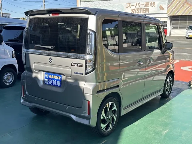 スペーシア(スズキ)ハイブリッドXSターボ届出済未使用車 11