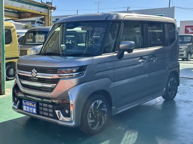 スペーシア(スズキ)ハイブリッドXSターボ届出済未使用車 1