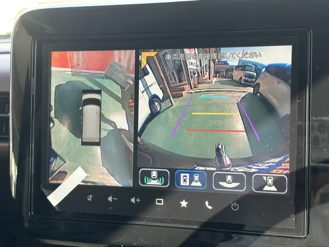 スペーシア(スズキ)ハイブリッドXSターボ 全方位ナビ届出済未使用車 22