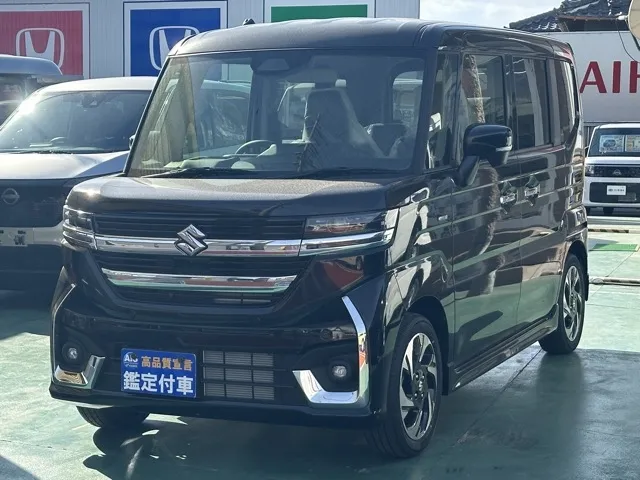 スペーシア(スズキ)ハイブリッドXSターボ 全方位ナビ届出済未使用車 1