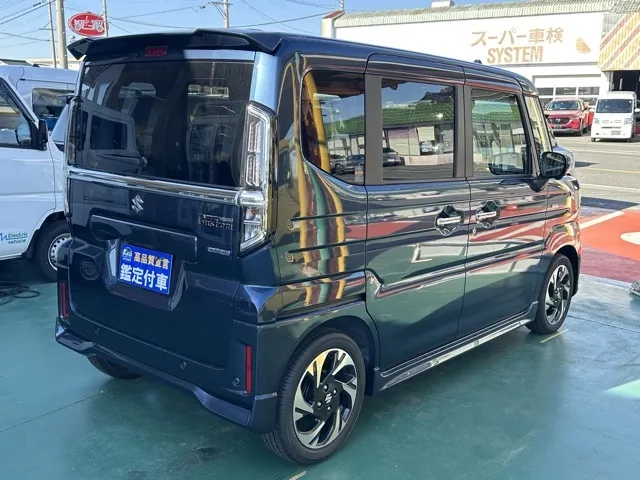 スペーシア(スズキ)ハイブリッドXSターボ 全方位ナビ届出済未使用車 10