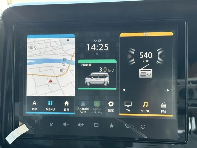 スペーシア(スズキ)ハイブリッドXSターボ 全方位ナビ届出済未使用車 21