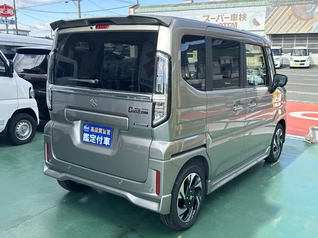 スペーシア(スズキ)ハイブリッドXSターボ 全方位ナビ届出済未使用車 10