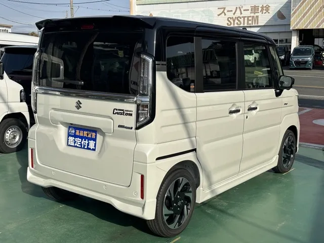 スペーシア(スズキ)ハイブリッドXSターボ 全方位ナビ届出済未使用車 10