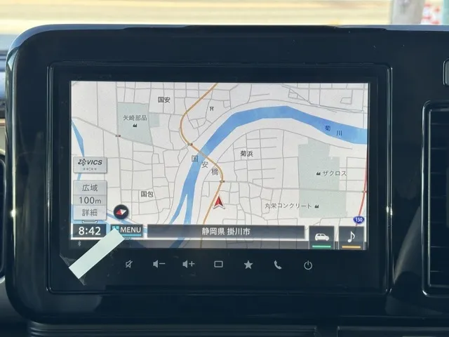 ワゴンＲスマイル(スズキ)ハイブリッドX 全方位ナビ届出済未使用車 18