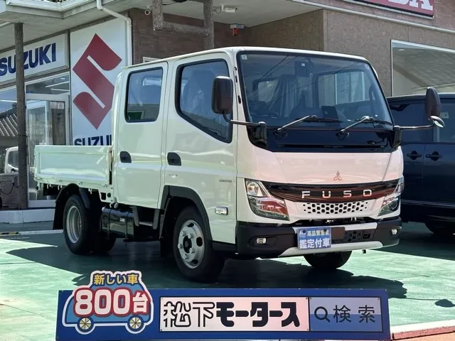 キャンター(三菱)Wキャブ　２ｔ　ATレンタ登録済未使用車 0