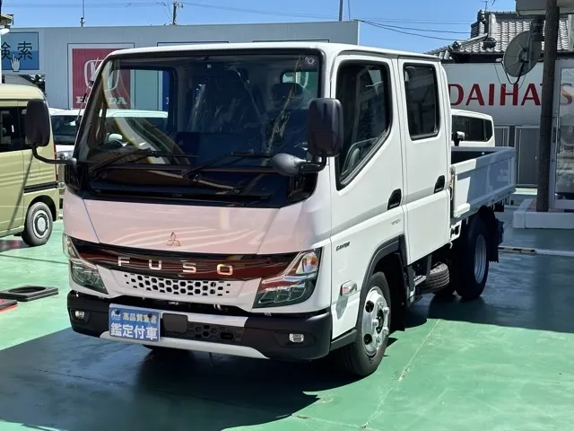 キャンター(三菱)Wキャブ　２ｔ　ATレンタ登録済未使用車 1