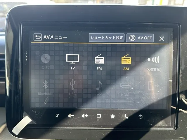 スペーシア(スズキ)ハイブリッドX 全方位ナビ セーフティプラス届出済未使用車 18