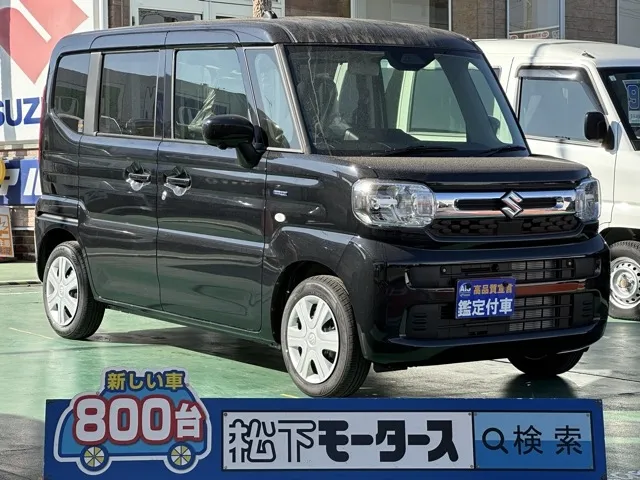 スペーシア(スズキ)ハイブリッドX 全方位ナビ セーフティプラス届出済未使用車 0