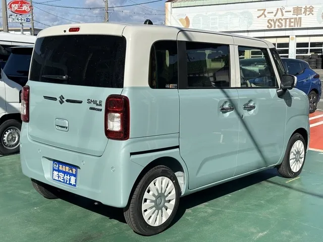 ワゴンRスマイル(スズキ)ハイブリッドX クリームコーデ 全方位ナビ届出済未使用車 9