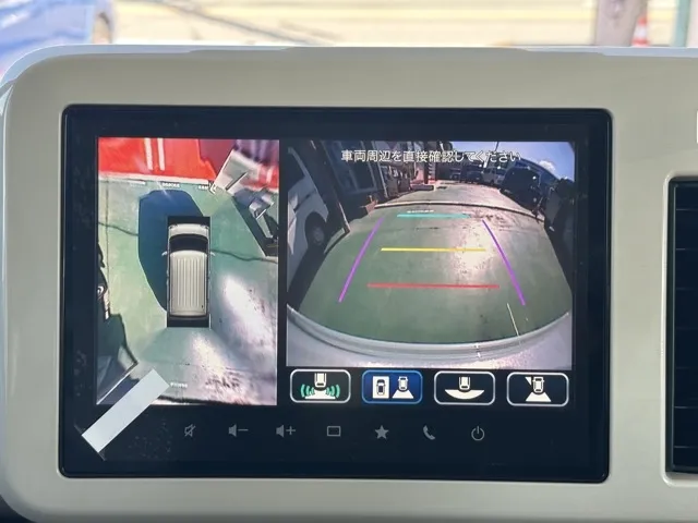 ワゴンRスマイル(スズキ)ハイブリッドX クリームコーデ 全方位ナビ届出済未使用車 23