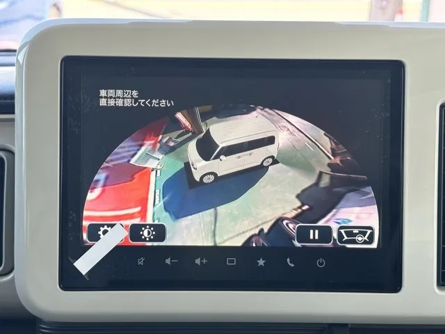 ワゴンRスマイル(スズキ)ハイブリッドX クリームコーデ 全方位ナビ届出済未使用車 24