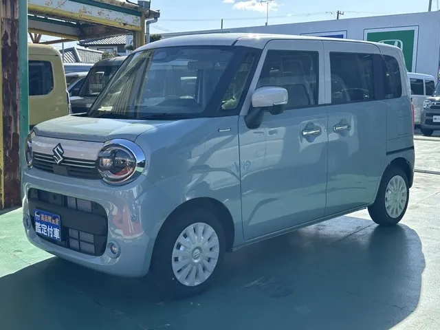 ワゴンRスマイル(スズキ)ハイブリッドX クリームコーデ 全方位ナビ届出済未使用車 1