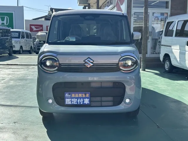 ワゴンRスマイル(スズキ)ハイブリッドX クリームコーデ 全方位ナビ届出済未使用車 29