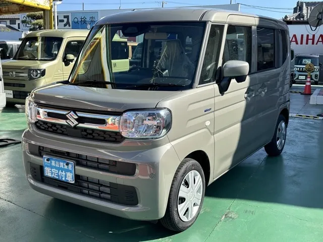 スペーシア(スズキ)ハイブリッドG 全方位ナビ届出済未使用車 1