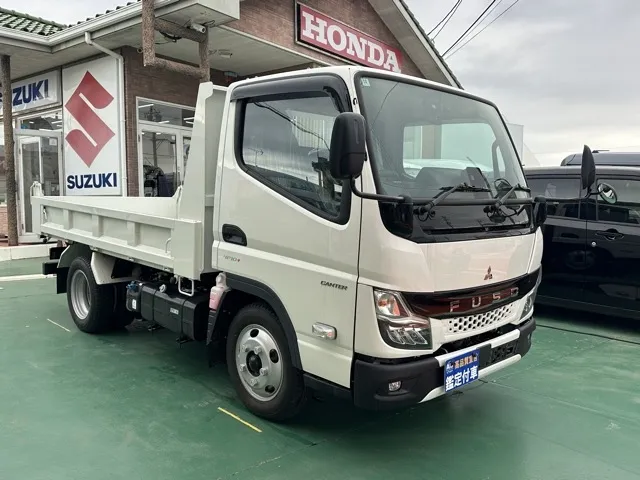 キャンター(三菱)全低床キョウカダンプ ２ｔレンタ登録済未使用車 9