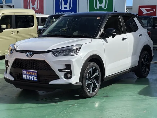 ライズ(トヨタ)ハイブリッドＺ　ナビレディ登録済未使用車 1