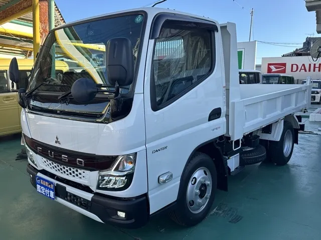 キャンター(三菱)全低床キョウカダンプ ３ｔ登録済未使用車 27