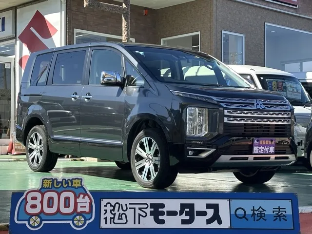 デリカD:5(三菱)Ｐ 8人 ナビ取付PKGⅡ オートステップ付レンタＵＰ 0
