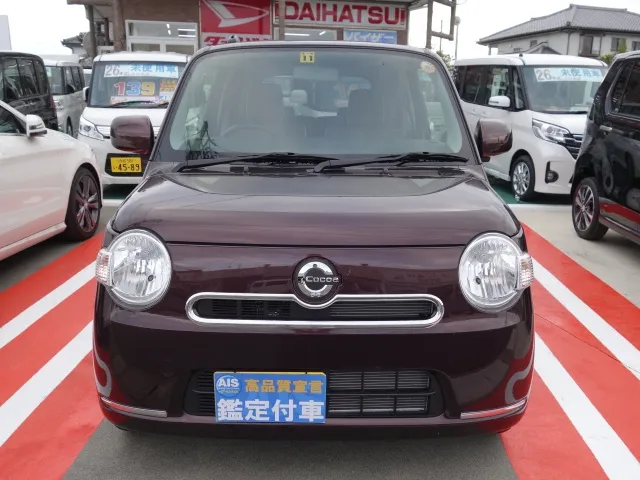 ミラココア Xスペシャルコーデ ダイハツ 試乗車は静岡県 松下