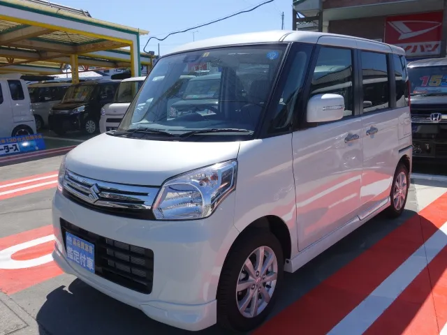 スペーシア(スズキ)ハイブリッドＧ　全方位カメラ未使用車 1