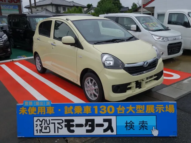 ミライース(ダイハツ)X-SA登録済未使用車 0